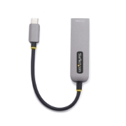 Afbeeldingen van StarTech.com 2.5GbE USB-C naar Ethernet Adapter, 100W PD Pass-Through, NBASE-T NIC, USB 3.0 Type-C 2.5/1G Multi Speed Netwerk, Thunderbolt Compatibel, Windows & Mac
