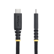 Picture of StarTech.com 3m (10ft) USB-C Charging Cable, 240W (5A) PD EPR, Dual-Layer Silicone/Braided Jacket, USB 2.0 Laptop Charger Cable, USB-IF Certified, Rugged USB-C Charging Cord