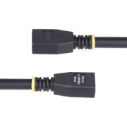 Image de StarTech.com Câble d'Extension DisplayPort 1.4 de 3m, Câble d'Économie de Port DP 1.4, 8K 60Hz, Cordon Adaptateur d'Extension DP Mâle vers Femelle, Câble d'Extension DisplayPort, Gaine TPE, M/F