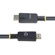 Image de StarTech.com Câble d'Extension DisplayPort 1.4 de 3m, Câble d'Économie de Port DP 1.4, 8K 60Hz, Cordon Adaptateur d'Extension DP Mâle vers Femelle, Câble d'Extension DisplayPort, Gaine TPE, M/F