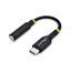 Image de StarTech.com Adaptateur Audio USB-C vers Prise Casque/Casque 3,5 mm TRRS, Dongle Aux USB Type-C vers Jack, Hi-Fi 32-bit DAC, pour Ordinateur Portable/Téléphone/Tablette, Compatible USB-C/Thunderbolt