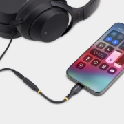Picture of StarTech.com 5in (12.7cm) USB-C to 3.5mm TRRS Headphone/Headset Jack Audio Adapter, USB Type-C Aux Dongle, 32-bit DAC, Supports USB-C/Thunderbolt, Laptop/Phone/Tablet