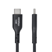 Image de StarTech.com Câble de Charge USB-A vers USB-C de 1m, Charge et Synchronisation, 3A, USB 2.0, Gaine TPE - Cordon de Charge USB Noir