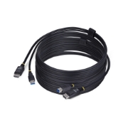 Picture of StarTech.com 10ft (3m) DisplayPort and USB 5Gbps KVM Cable, 4K 60Hz, Universally Compatible DP 1.2/USB 3.0 Combo Cable for KVM Switches