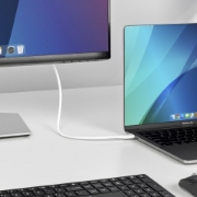 Afbeeldingen van StarTech.com 2m USB-C naar DisplayPort 1.2 Kabel 4K 60Hz, Bidirectionele DP naar USB-C / USB-C naar DP Omkeerbare Adapter Kabel, Thunderbolt Compatibel, Wit