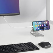 Afbeeldingen van StarTech.com 2m USB-C naar DisplayPort 1.2 Kabel 4K 60Hz, Bidirectionele DP naar USB-C / USB-C naar DP Omkeerbare Adapter Kabel, Thunderbolt Compatibel, Wit