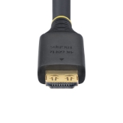 Image de StarTech.com Câble HDMI Haut Débit de 6m avec Connecteur à Pince, 4K 60Hz/1440p 144Hz, HDR10/HDCP 2.2/ARC, 18Gbps, UHD HDMI 2.0, Cordon pour TV/Moniteur/Écran, Gaine TPE
