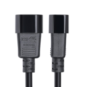 Image de StarTech.com Cordon de Rallonge Électrique de 4,5m, Cordon d'Alimentation PDU C14 à C13, 15A 250V, 14AWG, Câble d'Alimentation AC pour PDU/Alimentation, Certifié KEMA-KEUR