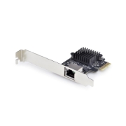 Image de StarTech.com Carte Réseau PCIe Gigabit 5G à 1 Port, Carte LAN PCI Express 5G/2,5G/1G/100M/10M, Realtek RTL8126, Windows et Linux, Conforme TAA