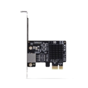 Image de StarTech.com Carte Réseau PCIe Gigabit 5G à 1 Port, Carte LAN PCI Express 5G/2,5G/1G/100M/10M, Realtek RTL8126, Windows et Linux, Conforme TAA