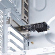 Image de StarTech.com Carte Réseau PCIe Gigabit 5G à 1 Port, Carte LAN PCI Express 5G/2,5G/1G/100M/10M, Realtek RTL8126, Windows et Linux, Conforme TAA