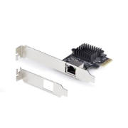 Image de StarTech.com Carte Réseau PCIe Gigabit 5G à 1 Port, Carte LAN PCI Express 5G/2,5G/1G/100M/10M, Realtek RTL8126, Windows et Linux, Conforme TAA