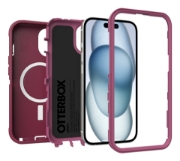 Image de OtterBox Defender Series pour MagSafe pour Apple iPhone 16e/15/14/13, Foxberry
