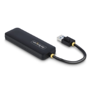 Picture of StarTech.com 4-Port USB-A Hub, 5Gbps, Bus Powered, Small Travel Mini USB Hub, Multi-Port USB 3.0 Splitter, Portable USB Hub, Overcurrent Protection (OCP)