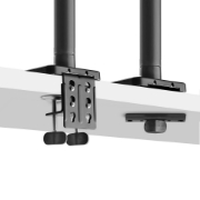 Afbeeldingen van StarTech.com Monitor Arm voor Bureau, Tot 49in 32:9 Ultrawide Curved Monitors, Mechanische Springveer Arm, C-Klem/Doorvoertule, VESA 75x75/100x100, Afstelling zonder gereedschap, Draagvermogen 20kg