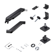 Afbeeldingen van StarTech.com Monitor Arm voor Bureau, Tot 49in 32:9 Ultrawide Curved Monitors, Mechanische Springveer Arm, C-Klem/Doorvoertule, VESA 75x75/100x100, Afstelling zonder gereedschap, Draagvermogen 20kg