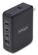 Image de StarTech.com Chargeur Mural USB-C 140W, 3x USB-C/1x USB-A, Adaptateur d'Alimentation Power Delivery 3.1 International GaN pour MacBook/Dell XPS/Inspiron