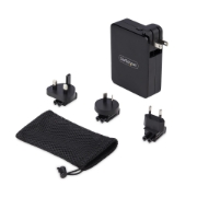 Image de StarTech.com Chargeur Mural USB-C 140W, 3x USB-C/1x USB-A, Adaptateur d'Alimentation Power Delivery 3.1 International GaN pour MacBook/Dell XPS/Inspiron