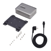 Picture of StarTech.com 4-Port Multi-Device USB-C Charger, 240W Total, Single Port 140W EPR, PD 3.1, Screw Locking Ports, Boardrooms, Bracket incl. for Surface Mounting