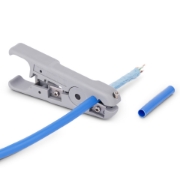 Picture of StarTech.com Network Cable Stripper and Cutter, Professional Wire Stripper for UTP/FTP/STP/Coax Cables, Rotary Wire Stripping and Cutting Tool