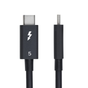 Image de StarTech.com Câble Thunderbolt 5 de 80cm, 80Gbps/Jusqu'à 120Gbps, 240W PD, 8K 60Hz, Câble Thunderbolt Certifié, Compatible avec Thunderbolt 4/USB4/USB-C
