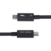 Image de StarTech.com Câble Thunderbolt 5 de 80cm, 80Gbps/Jusqu'à 120Gbps, 240W PD, 8K 60Hz, Câble Thunderbolt Certifié, Compatible avec Thunderbolt 4/USB4/USB-C