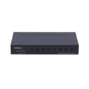 Picture of StarTech.com 8-Port HDMI KVM Switch with 1U Rack Mount Kit, 4K 60Hz HDMI 2.0, Push-Button & Hotkey Switching, 4-Port USB Hub, OS Independent, TAA Compliant