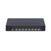 Picture of StarTech.com 8-Port HDMI KVM Switch with 1U Rack Mount Kit, 4K 60Hz HDMI 2.0, Push-Button & Hotkey Switching, 4-Port USB Hub, OS Independent, TAA Compliant