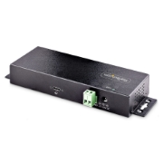 Image de StarTech.com Hub Industriel USB 10Gbps à 7 Ports avec Adaptateur d'Alimentation, Métal, Montable, 5 Ports USB-A et 2 Ports USB-C en Aval, Protection ESD, Hub USB Alimenté, TAA