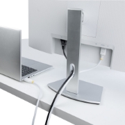 Image de StarTech.com Câble HDMI Haut Débit Certifié Premium de 3m, 4K 60 Hz/1440p 144 Hz, HDR10/HDCP 2.2/ARC, 18 Gbps, Câble UHD HDMI 2.0 pour Téléviseur/Moniteur/Écran, Gaine TPE, Blanc