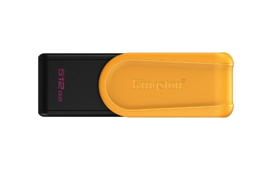 Afbeeldingen van Kingston Technology DataTraveler 512GB Portable USB 3.2 Gen 1 Exodia S (Black/Yellow)