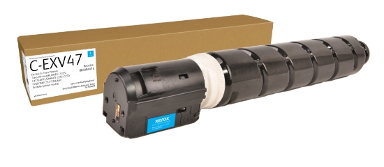 Afbeeldingen van Everyday™ Cyaan Remanufactured Toner van Xerox compatible met Canon C-EXV47 (8517B002), Standaard capaciteit