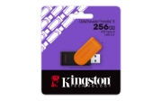 Afbeeldingen van Kingston Technology DataTraveler 256GB Portable USB 3.2 Gen 1 Exodia S (Black/Orange)