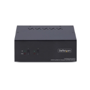 Afbeeldingen van StarTech.com 2-Port Dual-Monitor DisplayPort en HDMI KVM Switch, 4K 60Hz, 1x HDMI & 1x DP Monitor, 2-Port USB Hub, 5Gbps, 2x USB HID Ports, TAA Compliant