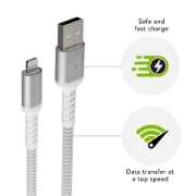 Picture of dbramante1928 re-charge Pro - BRD Cable 2.5m USB-A to Lightn -W