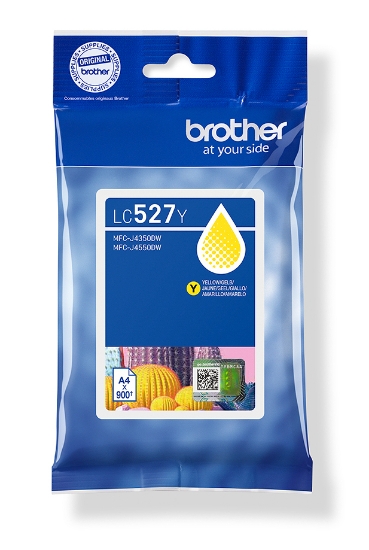 Afbeeldingen van Brother LC527Y inktcartridge 1 stuk(s) Origineel Geel