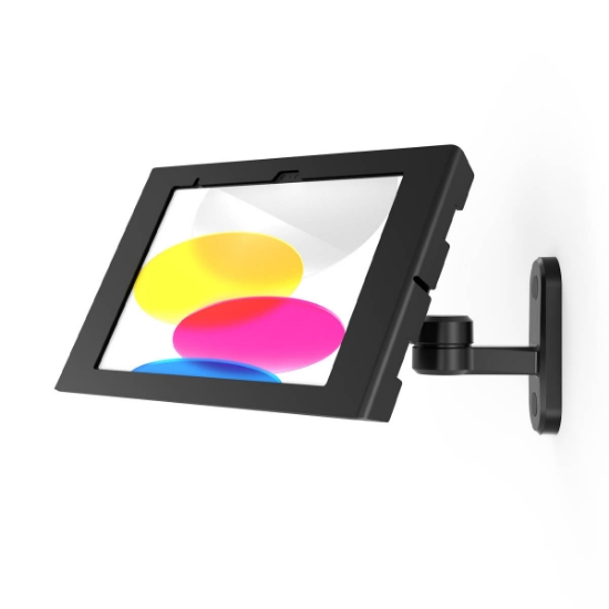 Picture of Compulocks iPad 10th-11th (A16) Gen, Apex Enclosure Swing Wall Mount - Black