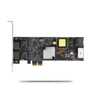 Image de StarTech.com Carte Réseau PCIe à 1 Port 2,5 Gbps NBASE-T, Intel® I225-V, Carte Réseau pour Ordinateur à Port Unique, Carte Réseau Ethernet MultiGigabit, Carte LAN Serveur PCI Express