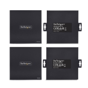 Afbeeldingen van StarTech.com HDMI KVM Extender Over IP Netwerk, 4K 60Hz, Zonder Drivers, HDMI en USB Over Ethernet/CAT6, AVoIP, Zender en Ontvanger Kit, Inclusief Montagekits