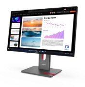 Image de Lenovo ThinkVision P24Q-40 LED display 60,5 cm (23.8") 2560 x 1440 pixels Quad HD LCD Noir