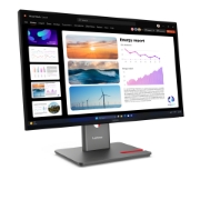 Image de Lenovo ThinkVision P24Q-40 LED display 60,5 cm (23.8") 2560 x 1440 pixels Quad HD LCD Noir