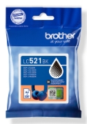 Picture of Brother LC521BK Genuine Ink Cartridge - Black