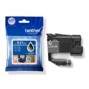 Picture of Brother LC521BK Genuine Ink Cartridge - Black