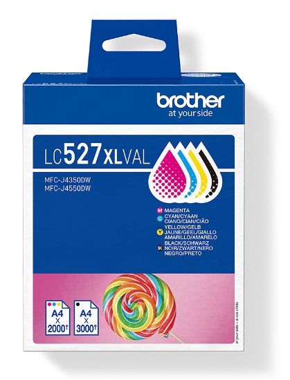 Picture of Brother Genuine LC527XLVAL Ink Cartridge Value Pack