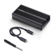Afbeeldingen van StarTech.com USB4 M.2 NVMe SSD Behuizing, 40Gbps, Externe USB-C / Thunderbolt NVMe SSD Behuizing, Aluminium Heatsink Behuizing, B+M/M-Key