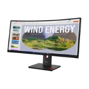 Afbeeldingen van Lenovo ThinkVision T34WD-40 LED display 86,4 cm (34") 3440 x 1440 Pixels Wide Quad HD Zwart