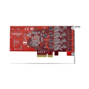 Image de StarTech.com Carte PCIe USB-C 4 Ports, USB 3.2 10 Gbit/s, Carte d'Extension PCI Express USB-C, 4 Contrôleurs USB Indépendants, Carte PCIe USB Type-C, Windows/Linux/macOS, Conforme TAA