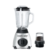 Afbeeldingen van Comfy Nest CN-BLG15P: 2-in-1 glazen blender en grinder - 5 snelheden + pulsfunctie