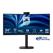 Picture of Philips 3000 series 34B2U3600CH/00 computer monitor 86.4 cm (34") 3440 x 1440 pixels Wide Quad HD LCD Black