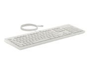 Picture of HP 225 Wired Mouse and KB G2 CWH Belgium - English localization AZERTY - Maus - AZERTY keyboard Mouse included Office USB White